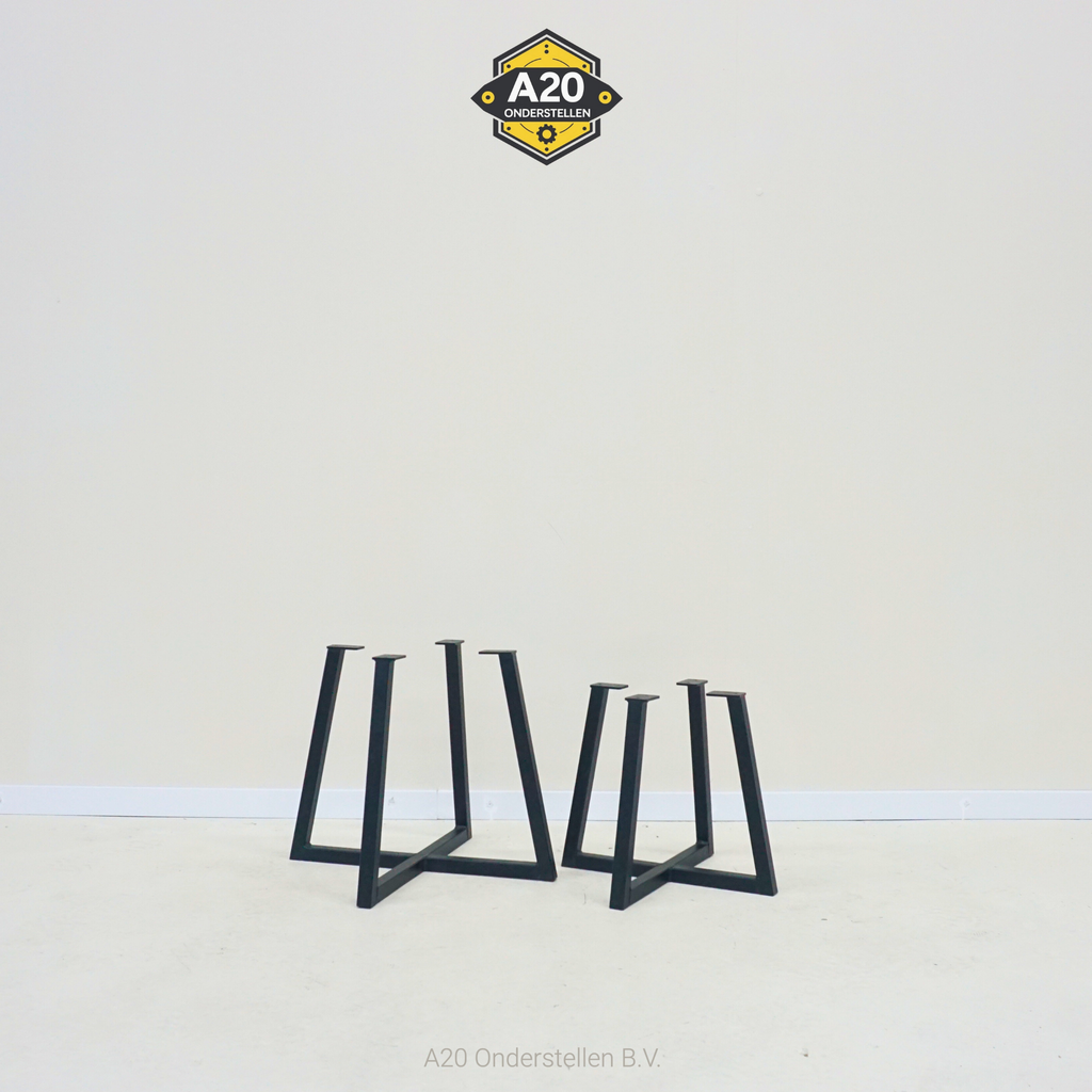 Matrix Salontafel Poot 2,5x2,5 Schuin Rond & Vierkant - SA091