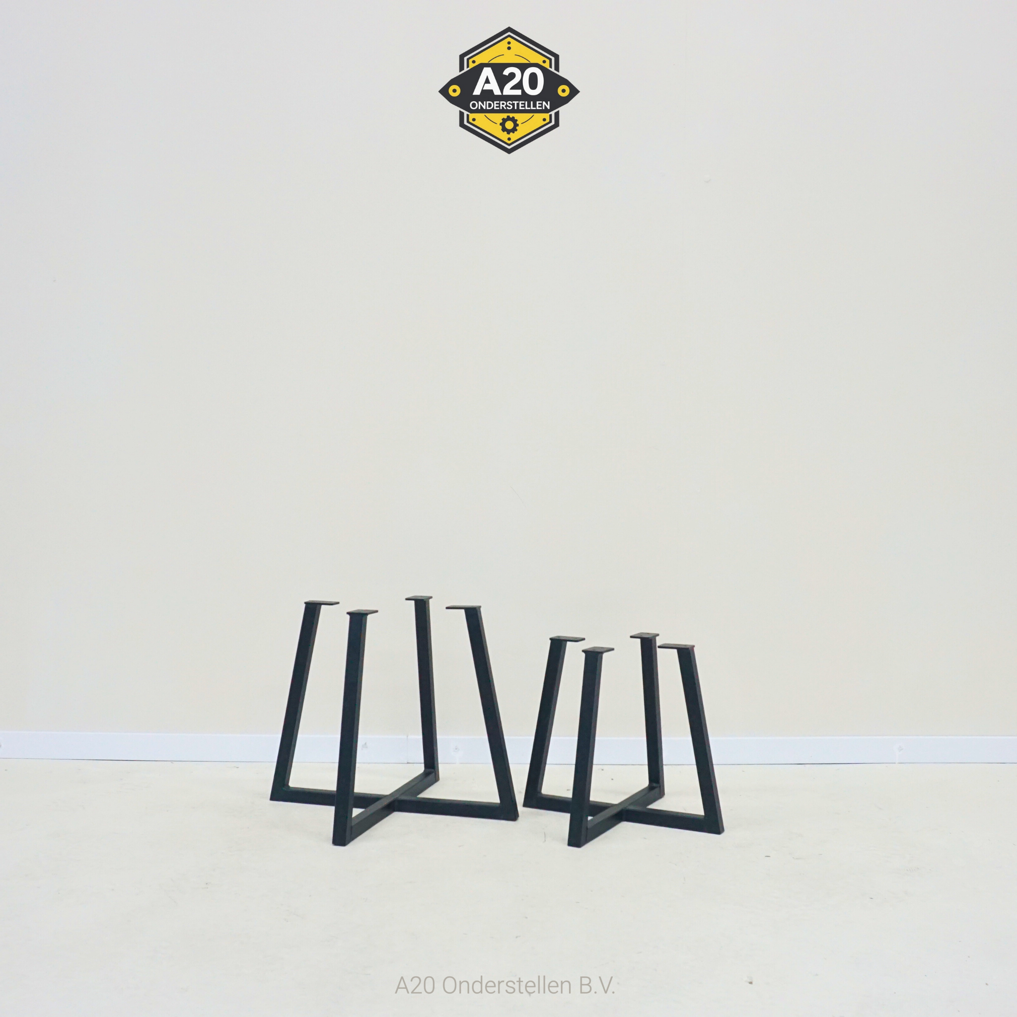 Matrix Salontafel Poot 2,5x2,5 Schuin Rond & Vierkant - SA091