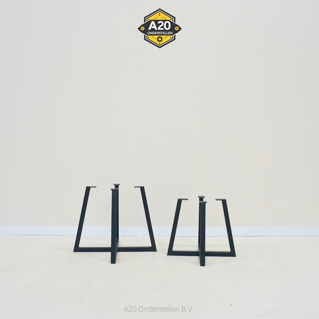 Matrix Salontafel Poot 2,5x2,5 Schuin Rond & Vierkant - SA091