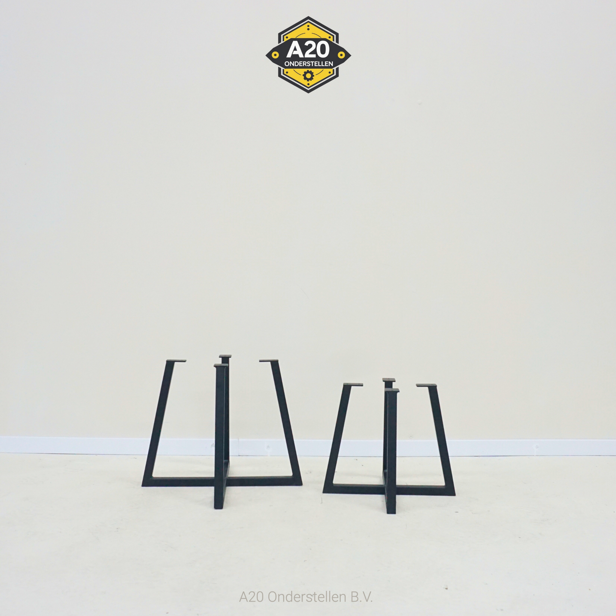 Matrix Salontafel Poot 2,5x2,5 Schuin Rond & Vierkant - SA091