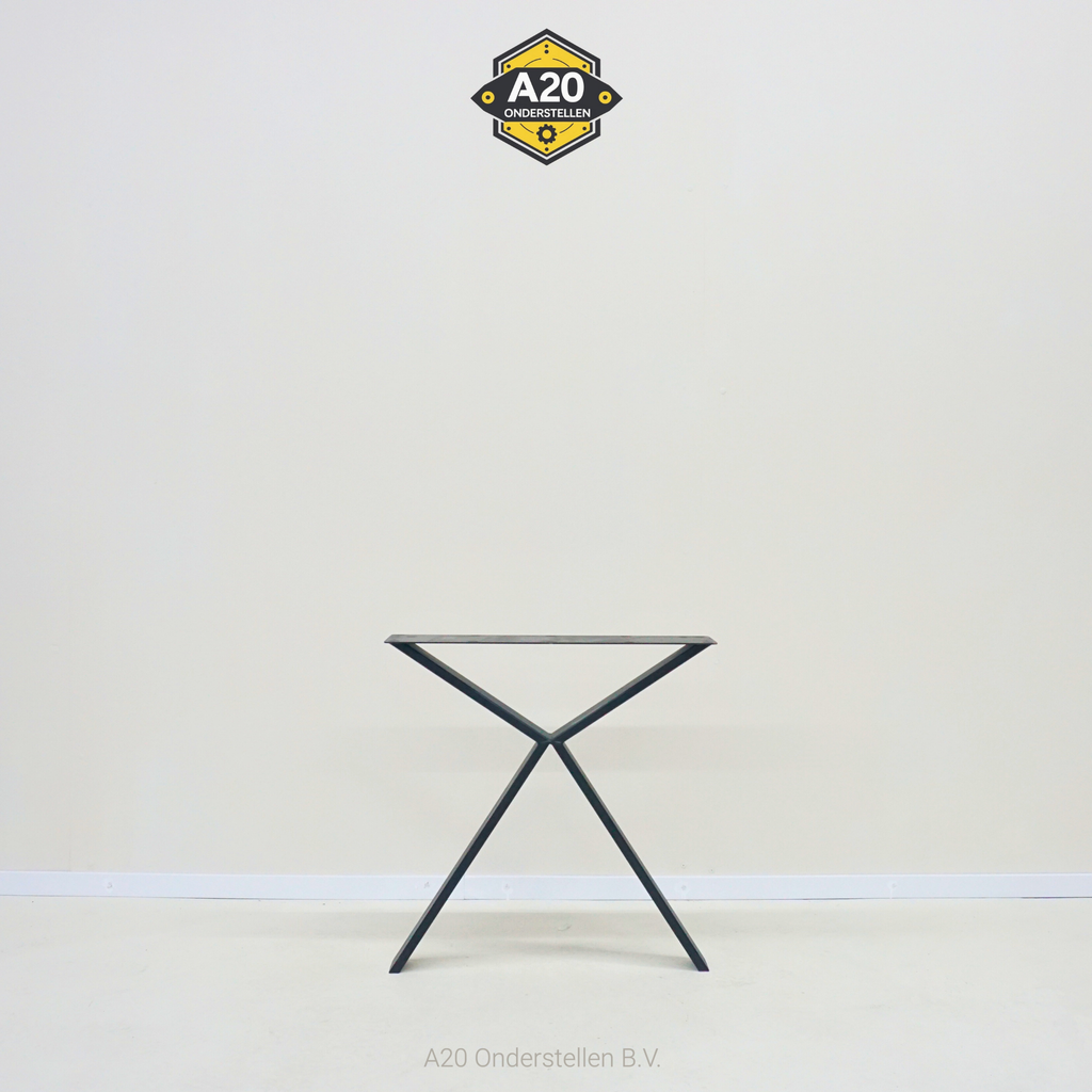 Set Industriële X - Poten 8x2 cm Hoge Knik - SET009