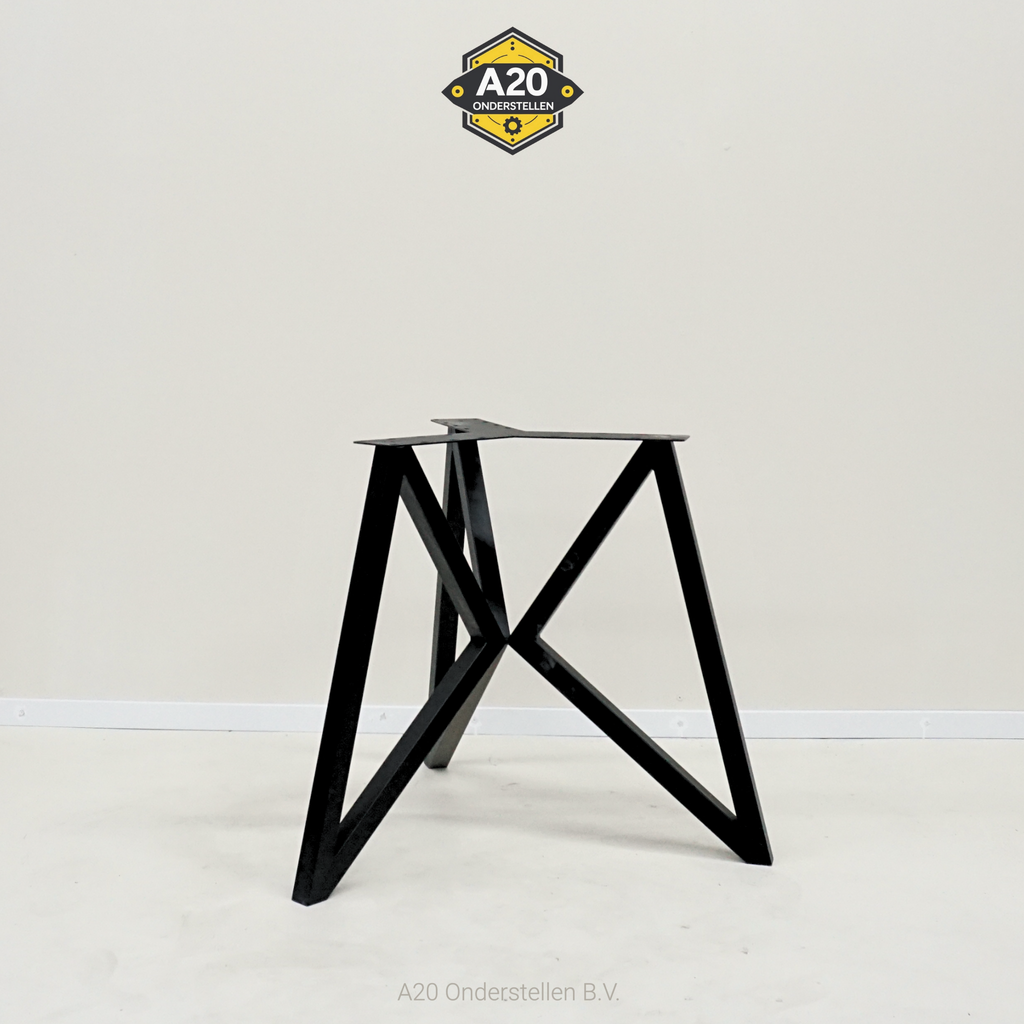 Middenpoot Vlinderpoot 3 punt voor Ronde en Vierkante Tafels - MK070