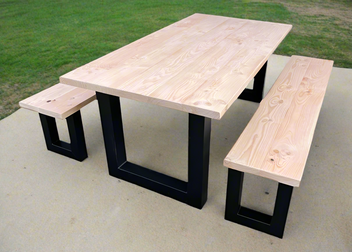 Douglas Tuinset - U Model met bankjes