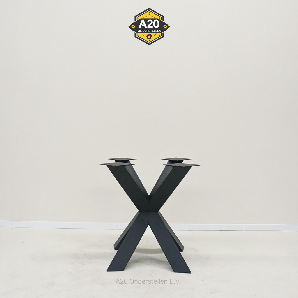 Matrix Middenpoot Diamant 10x10 cm voor Vierkante en Ronde Tafels - MK054