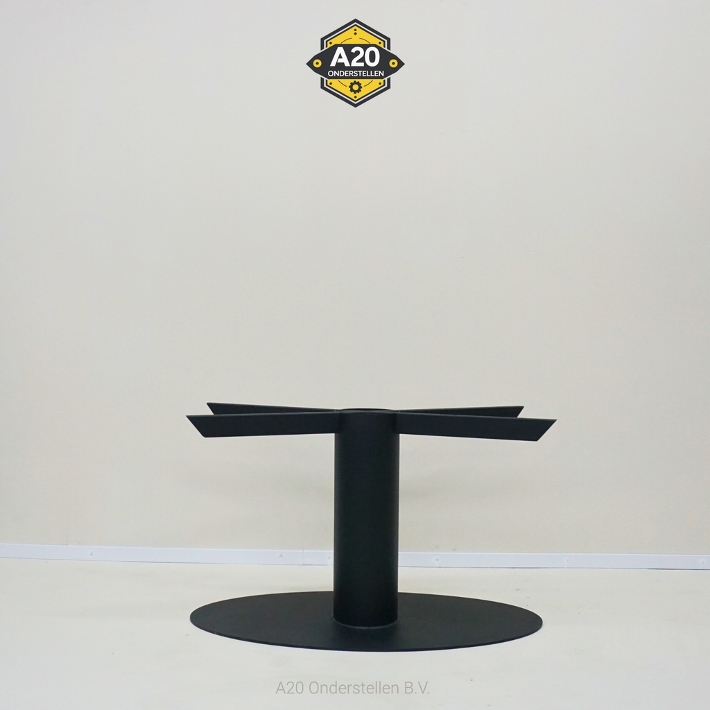 Middenpoot Bistro Poot Rond Ovale Plaat - ML038