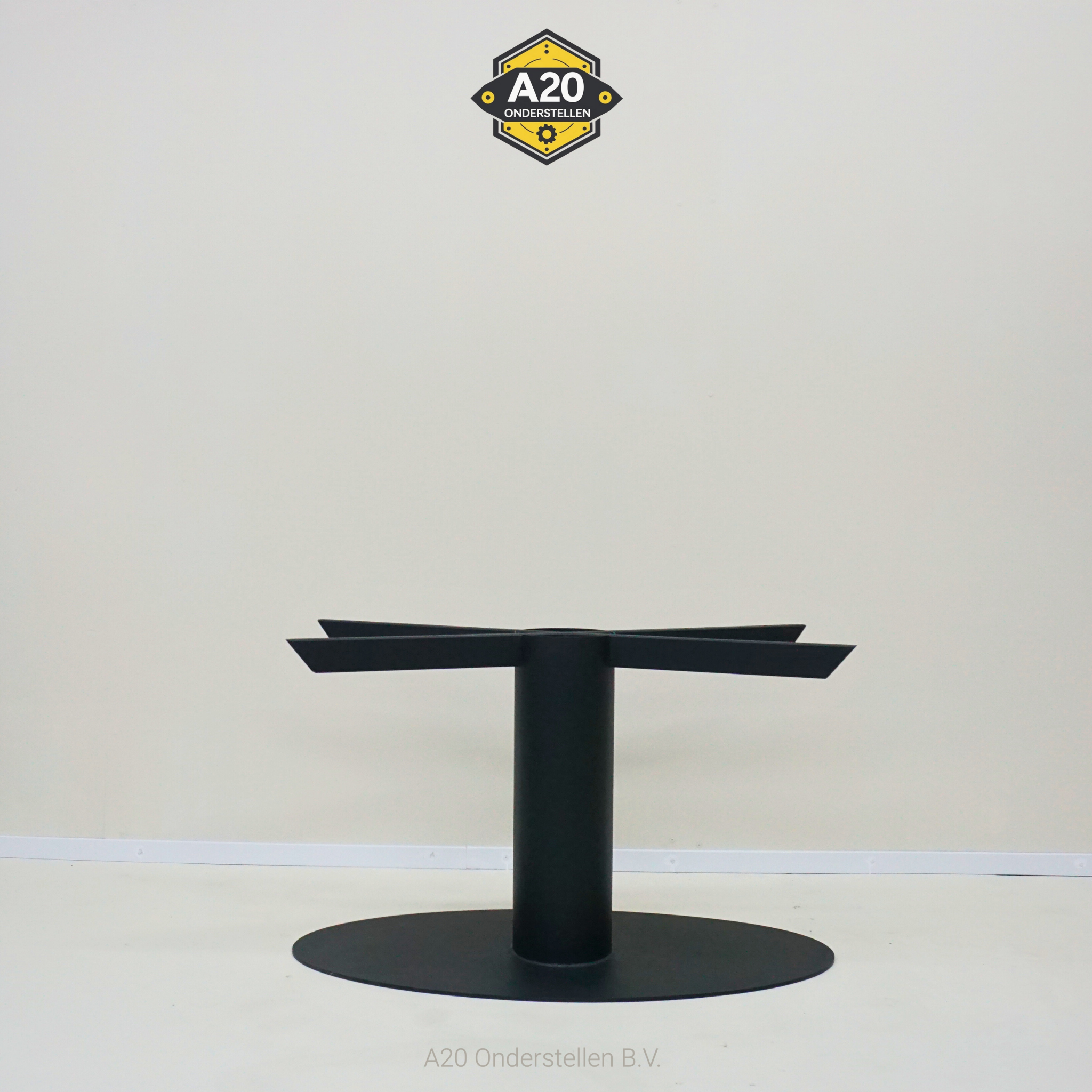 Middenpoot Bistro Poot Rond Ovale Plaat - ML038