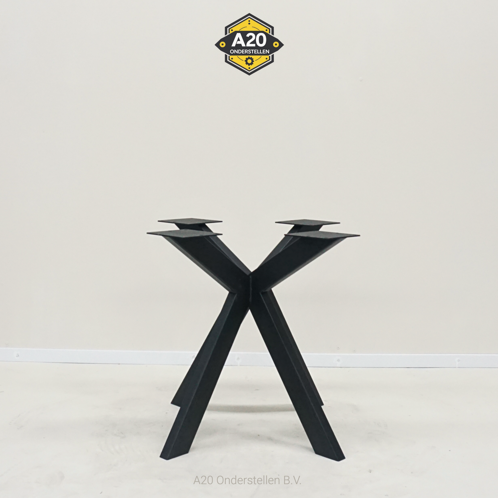 Matrix Middenpoot 8x4 Hoge Knik voor Ronde & Vierkante Tafels - MK053