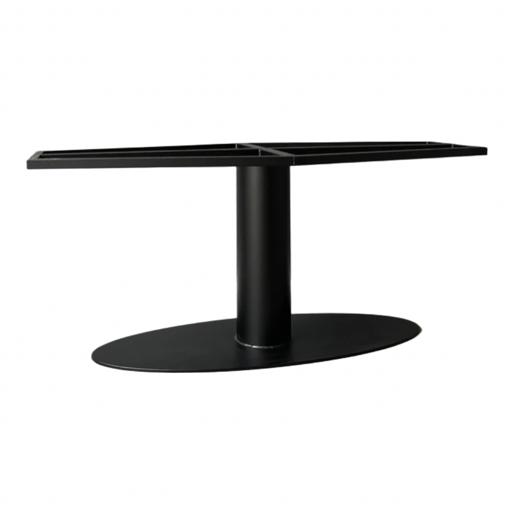 Middenpoot Bistro Poot Rond Ovale Plaat - ML038