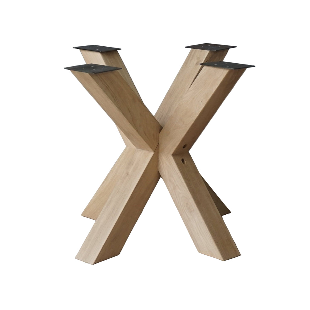 Matrix Poot Eiken 10x10 Ronde en Vierkante tafels - EMK075