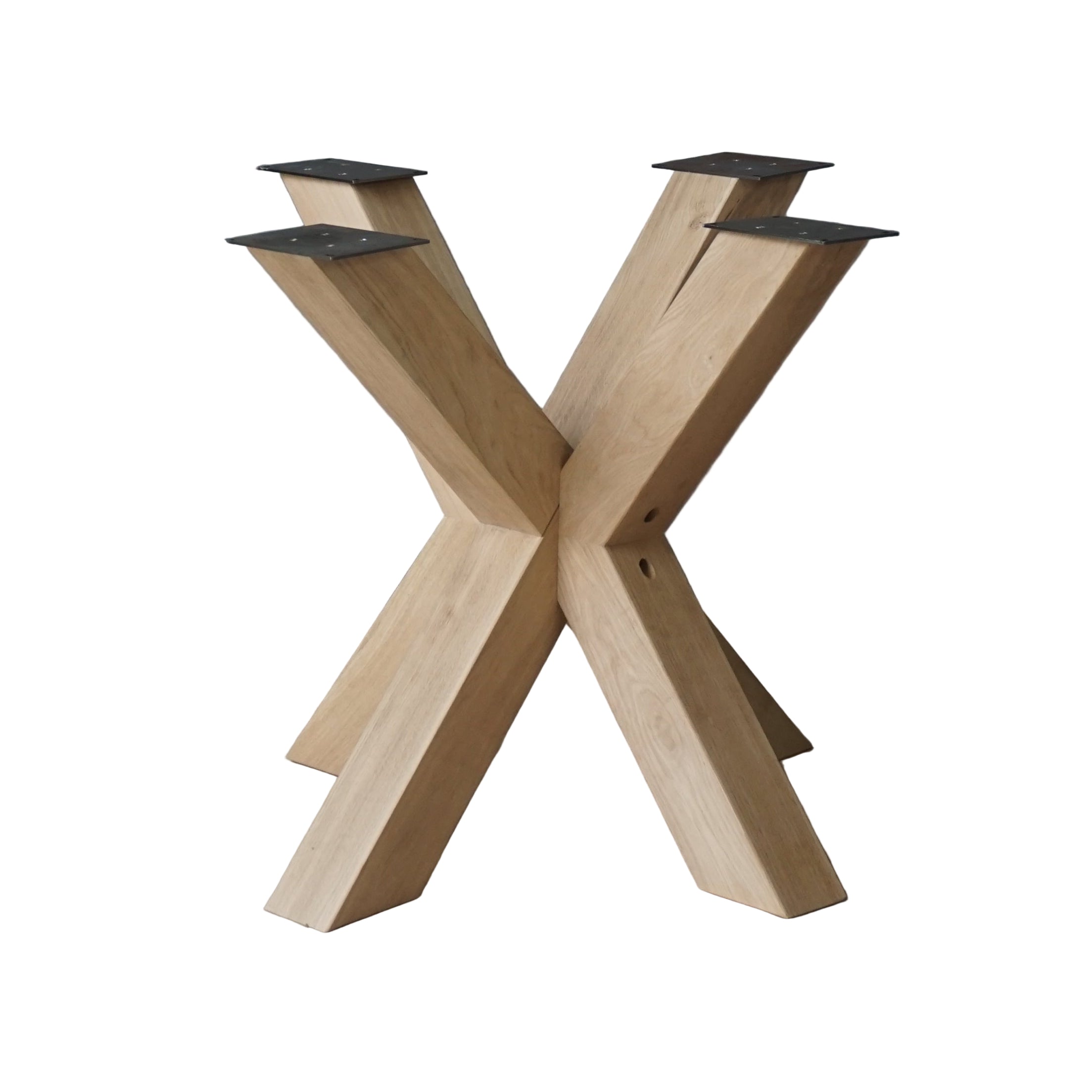 Matrix Poot Eiken 10x10 Ronde en Vierkante tafels - EMK075