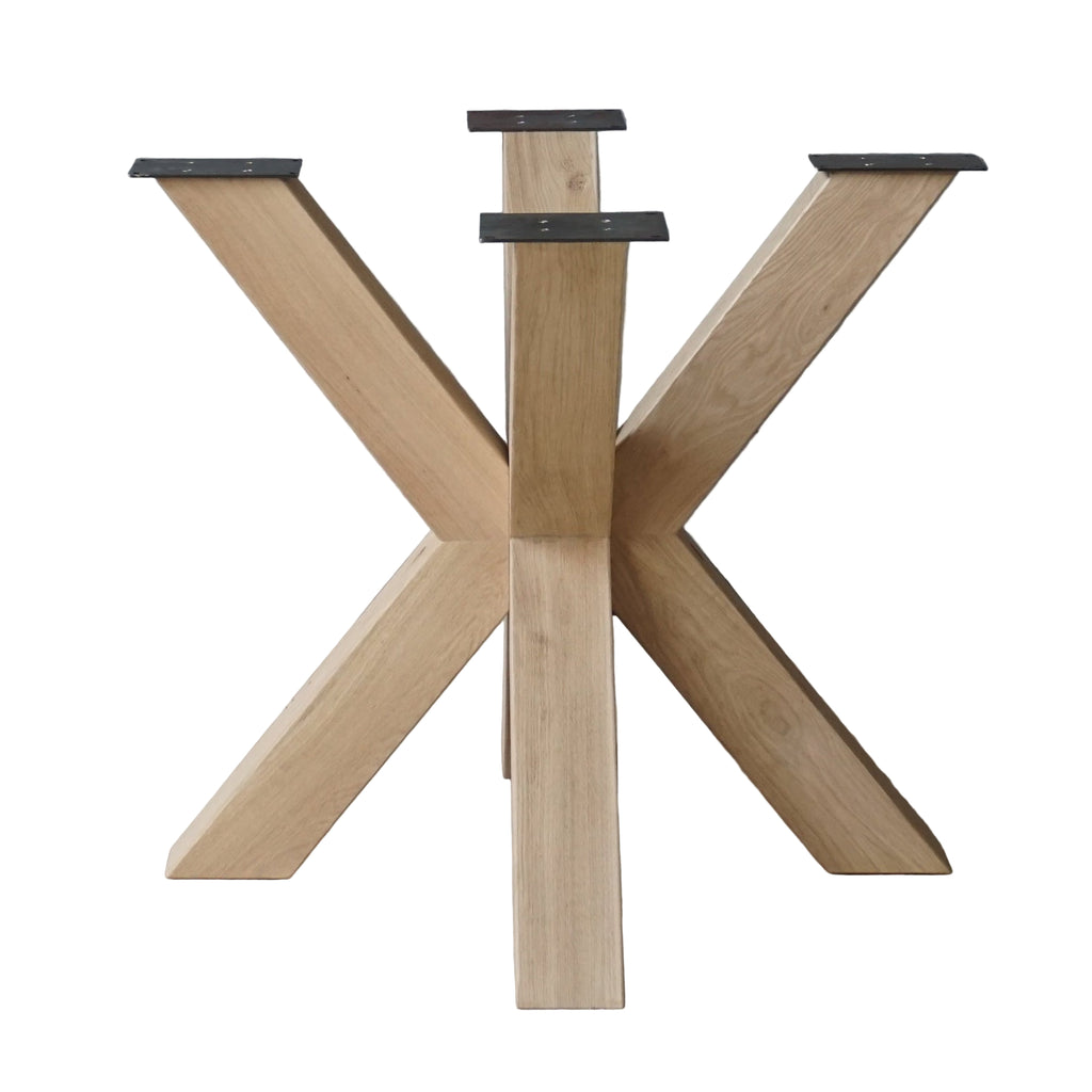 Matrix Poot Eiken 10x10 Ronde en Vierkante tafels - EMK075