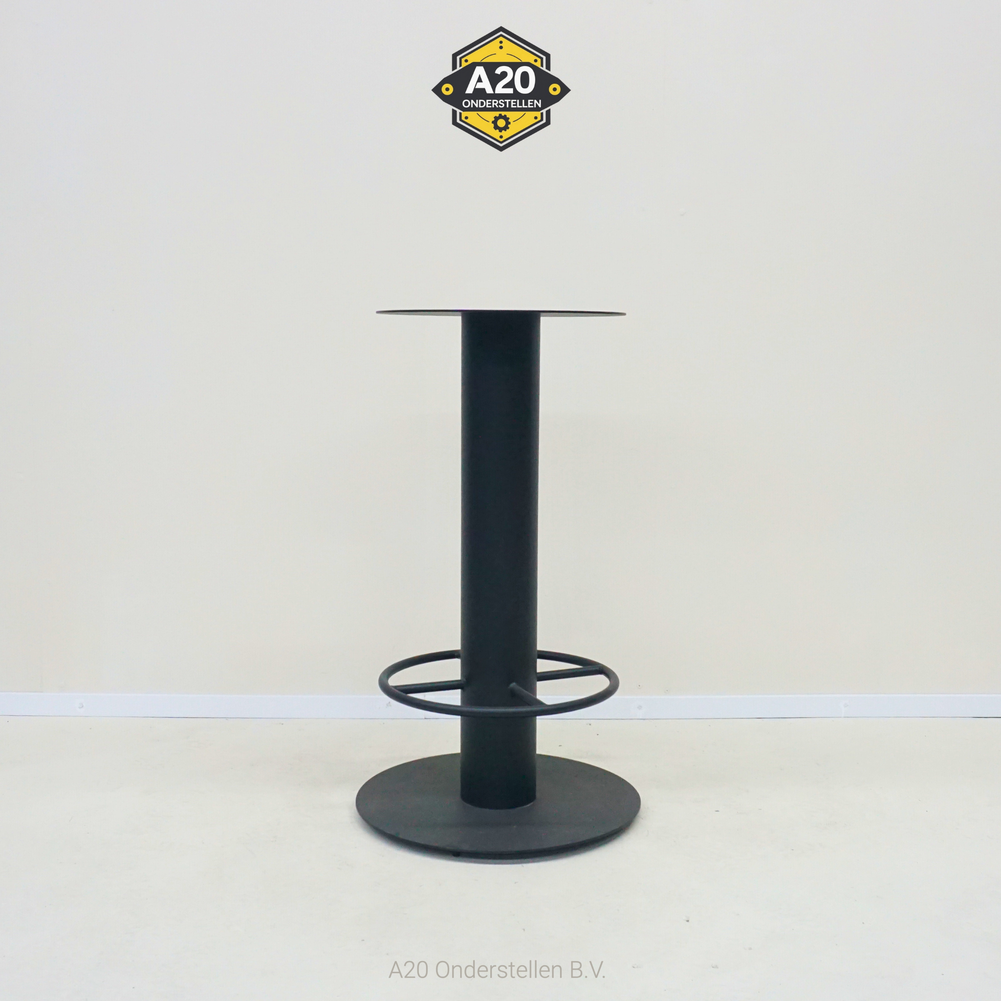 Bartafel Poot met voetsteun Rond - BT101