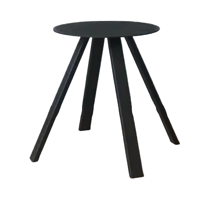 Middenpoot Schuin met Plaat voor Ronde & Vierkante Tafels - MK068