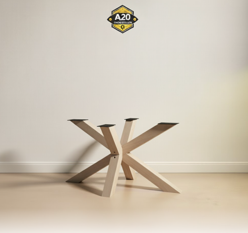 Matrix Middenpoot Eiken 10x10 cm Lang - EML073