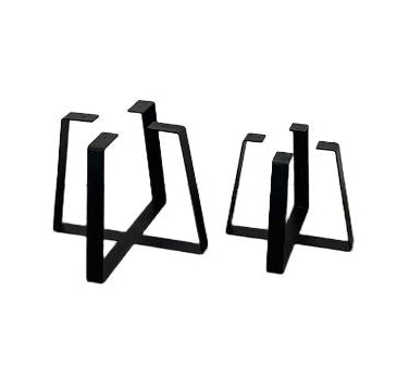 Salontafel Poot 4-punts 5x1 Schuin Rond & Vierkant - SA094