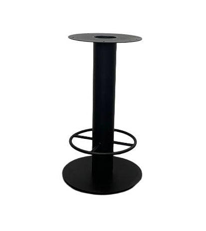 Bartafel Poot met voetsteun Rond - BT101