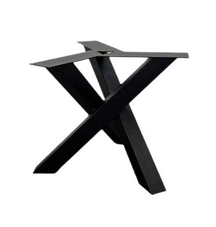 Middenpoot Twister 10x10 cm voor Ronde en Vierkante Tafels - MK071