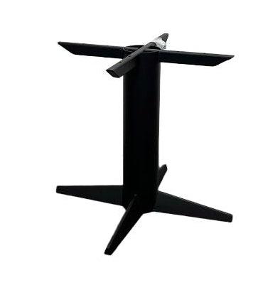 Metalen Bistro Poot Wijd Laag voor Ronde en Vierkante Tafels - MK066