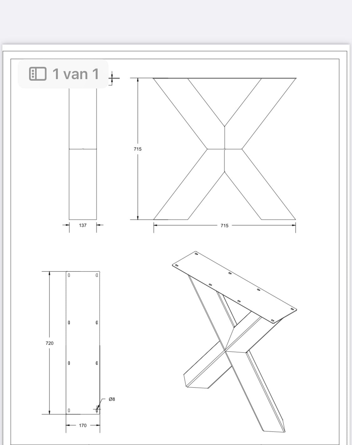 Set Industriële Diamant Poten 10 x 10 cm - SET006