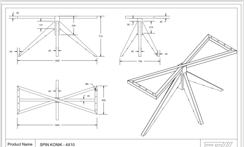 Middenpoot Spreid - ML041