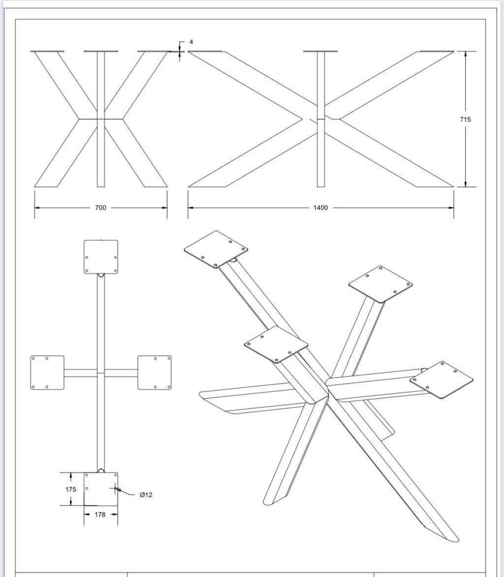 Matrix Middenpoot Ovale Koker 10x4 - ML029