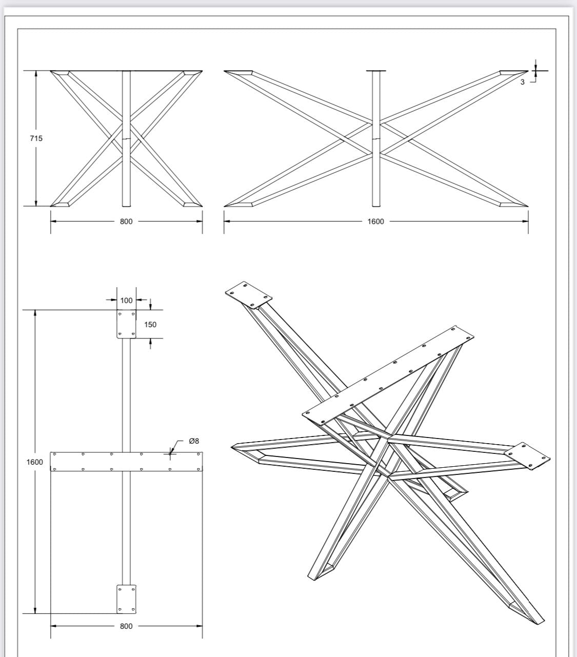 Matrix Middenpoot Nieuwe Ster - ML031